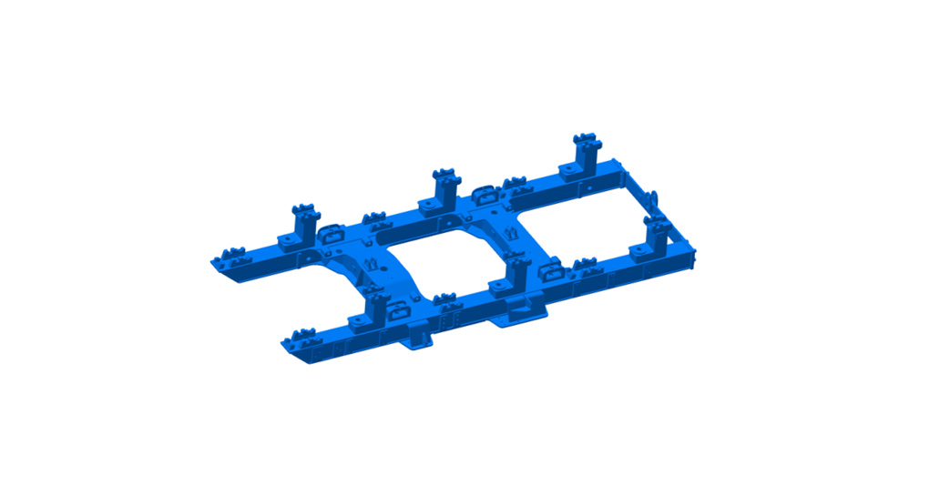 Bogie Frame for DMU